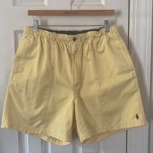 Polo by Ralph Lauren Mens Yellow Shorts Size L #526